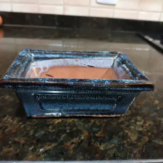 Macetero Cerámico Bonsái. Nuevo