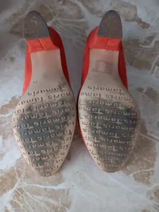 Zapatos Tamaris Talla 36 naranja