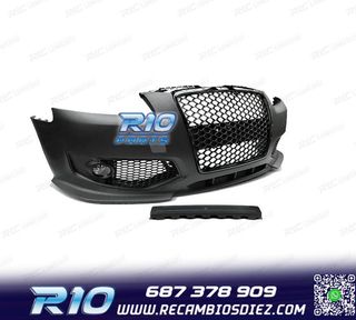 PARAGOLPES DELANTERO AUDI A3 8P 04-08 LOOK RS3 NEGRO