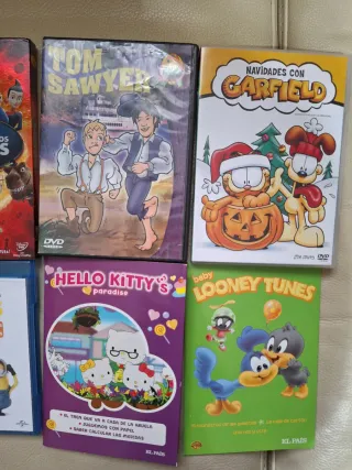 Lote Películas DVD Infantiles Variadas