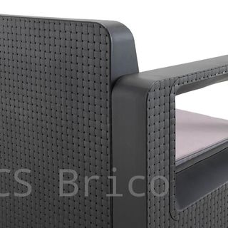 Muebles Jardín Venus Tete a Tete Grafito