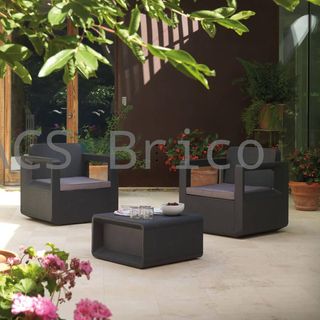 Muebles Jardín Venus Tete a Tete Grafito