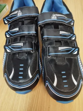 Zapatillas Ciclismo MTB Azul/Negro Talla 45