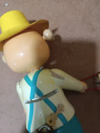 Juguete antiguo de madera