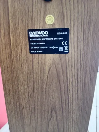 Torre de Sonido Daewoo