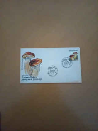 4 Sobres Primer Día Andorra