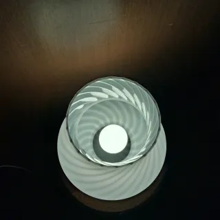 Lampada fungo Murano vetro