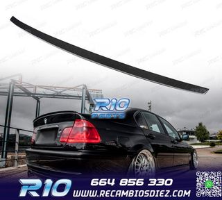 ALERON PESTAÑA BMW E46 BERLINA 98-05 CARBONO