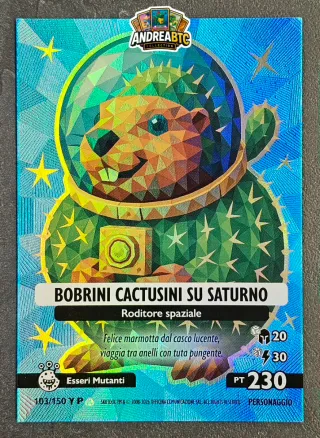 Carta Brainrot 103 P Gamma Anomalia Galattica