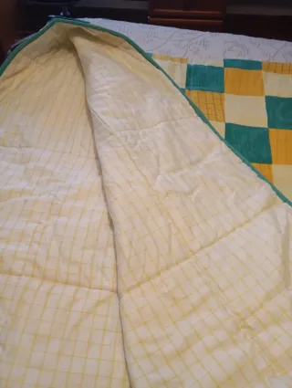 Colcha 90cm Diseño Cuadros