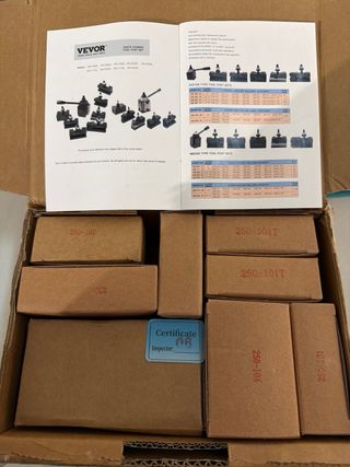 Juego Portaherramientas Cambio Rápido VEVOR