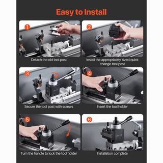 Juego Portaherramientas Cambio Rápido VEVOR