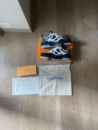 Louis Vuitton LV Skate Sneakers Grigio Bianco