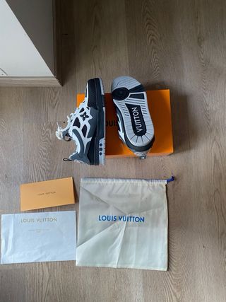 Louis Vuitton LV Skate Sneakers Grigio Bianco