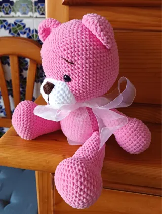Osita Amigurumi Rosa