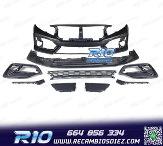 PARAGOLPES DELANTERO HONDA CIVIC 16- LOOK NEW SI