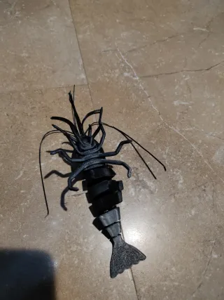 Langosta 3D Negra Flexible
