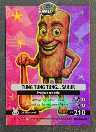 Carta Brainrot 119 P Gamma Anomalia Galattica