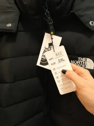 Chaqueta The North Face Negra Talla XXL