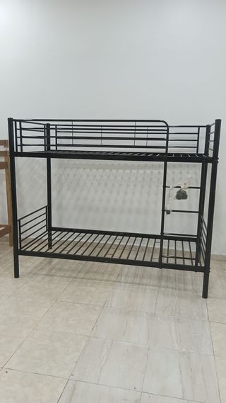 Litera metálica individual negra