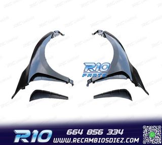 KIT 2 ALETAS HONDA CIVIC TYPE R 16-20 METAL