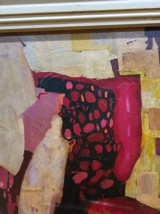 Óleo sobre lienzo firmado Joaquín de Molina 1974