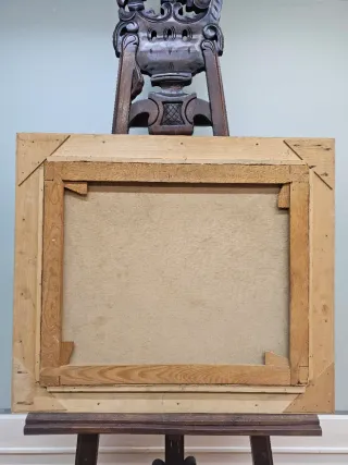 Óleo sobre lienzo firmado Joaquín de Molina 1974