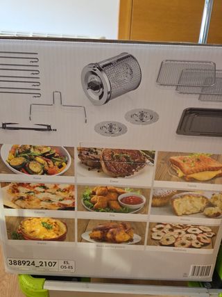 Freidora de aire (airfryer) y deshidratadora