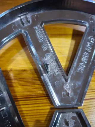 Emblema Volkswagen Cromado