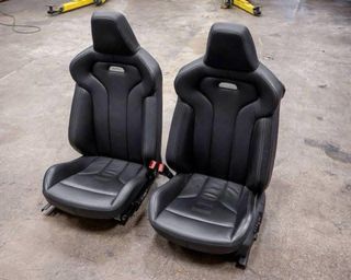 Asientos BMW M4 Eléctricos Cuero Negro