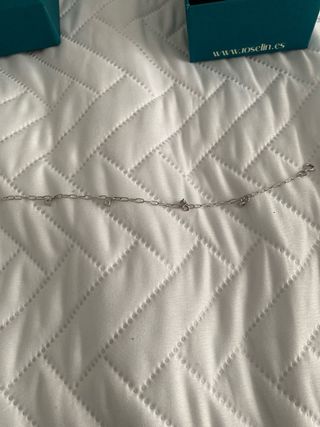 Pulsera Roselín Plata con Dijes