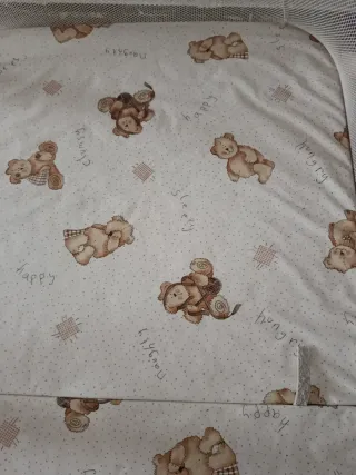 Parque infantil con ositos Cuna