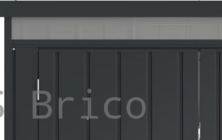 Caseta Armario Metálica Palladium 77x98x196 cm - Duramax