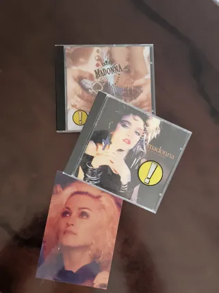 Lote 2 CDs Madonna + Foto Regalo