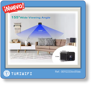 Mini Cámara HD WiFi WJ01 | TURIWIFI