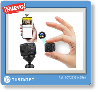 Mini Cámara HD WiFi WJ01 | TURIWIFI