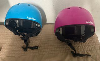 Casco de esquí Wedze azul para niño