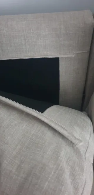 Sofá nuevo 3 plazas tela en Sanlucar de Barrameda