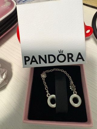 Cierre de seguridad Pandora plata