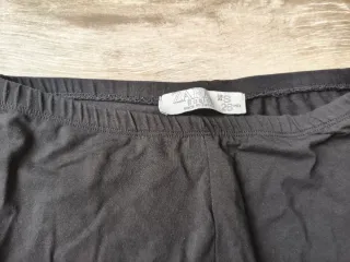 Leggings negros Zara algodón