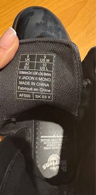 Botas Dr. Martens Negras Talla 42