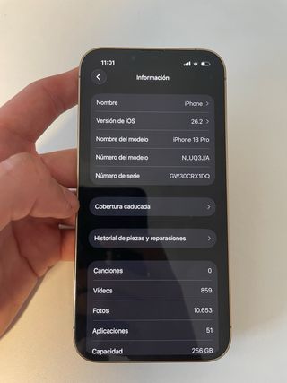 iPhone 13 Pro 256GB Dorado