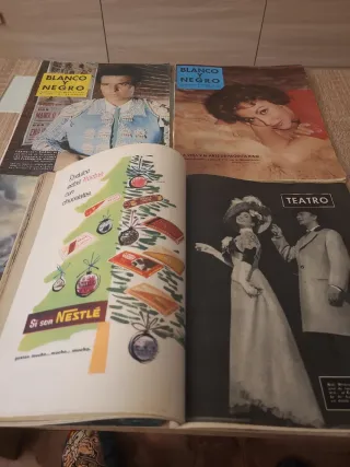 Revistas blaco y negro de 1958