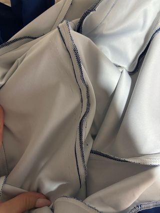 Traje Flamenca/gitana Azul Eléctrico talla 36