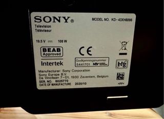 TV Sony Bravia 43 para PS5 perfecto estado
