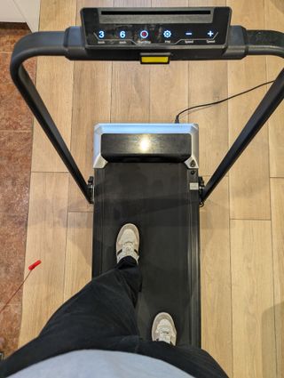 Cinta de correr plegable