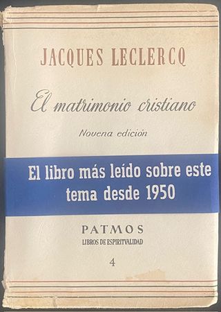 El Matrimonio Cristiano