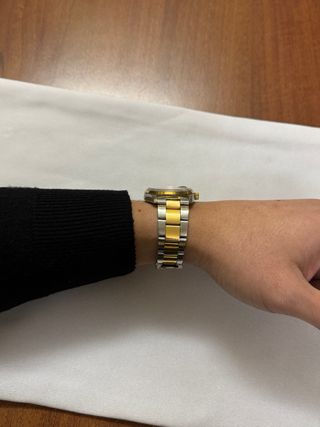 Orologio watch reloj vintage quarzo acciaio