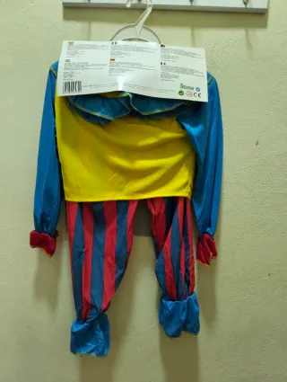 Disfraz de payaso infantil