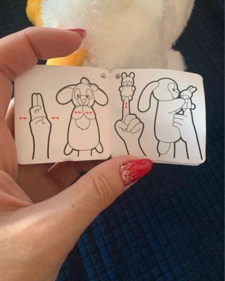 Trudi oca peluche con pulcino